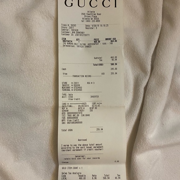 Gucci Belt - Picture 4 of 6